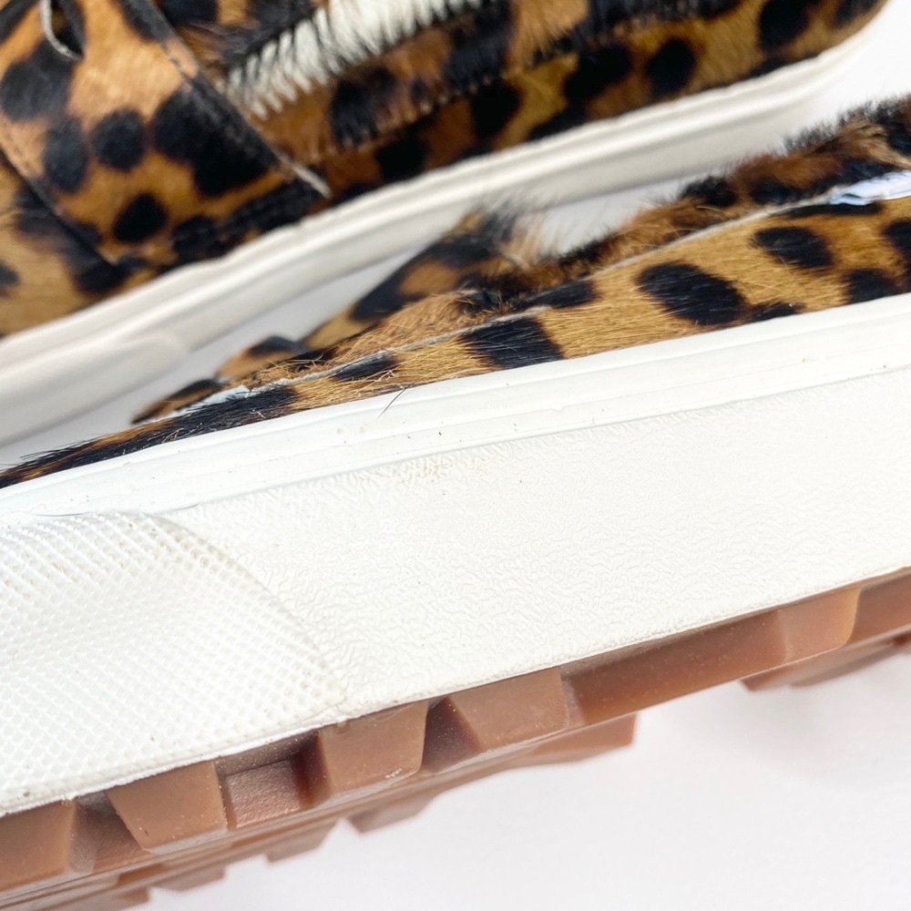new Vans ☻︎ Calf Hair Slip On Sneaker ☻︎ Leopard - Picture 12 of 15